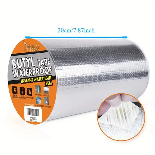 Waterproof Butyl Aluminum Rubber Foil Tape