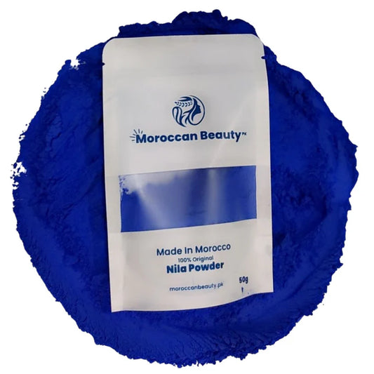 Imported Moroccan Blue Nila Skin Whitening Powder