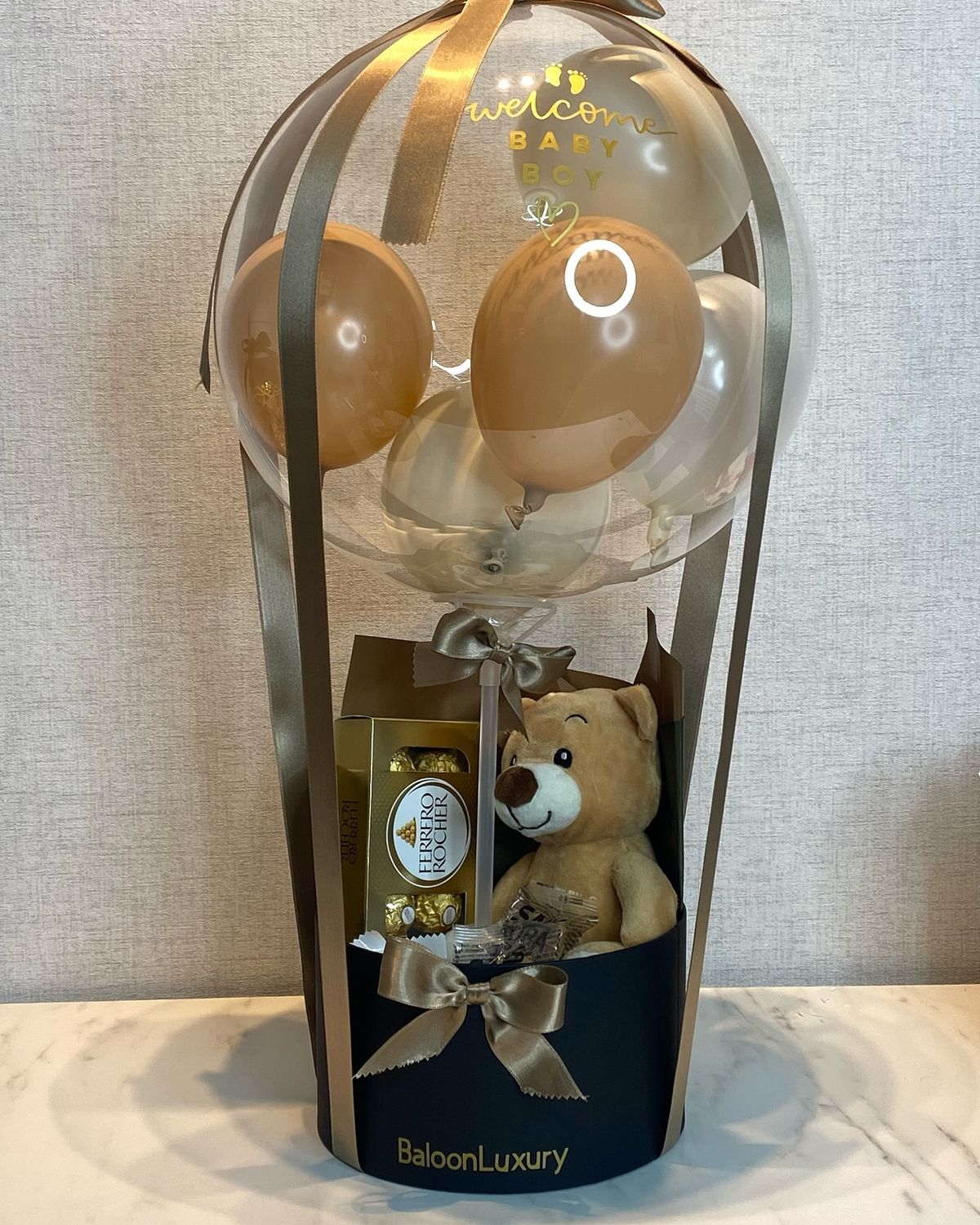 Customized Balloon Baskets