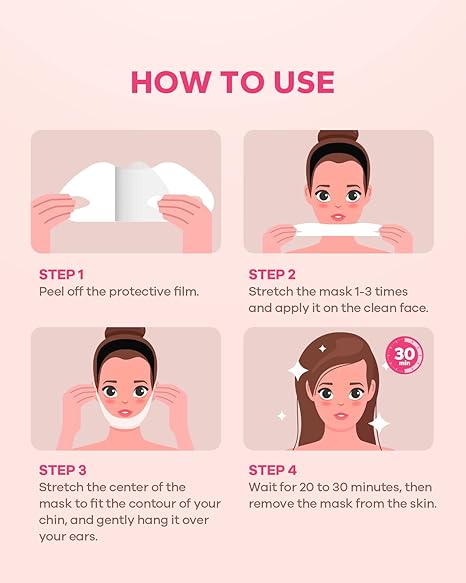 Innovative Products Fragrant Cool and Refreshing Wrinkles Treatment and Prevention V Line Chin up Mask