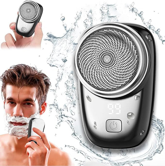 Mini Shaver Portable Electric Shaver, Electric Razor 6 Blade New Pocket Size Portable Electric Shaver For Men, Magic USB Mini Shaver Electric Razor For Men, Rechargeable Travel Razor, Portable mini shaver for men