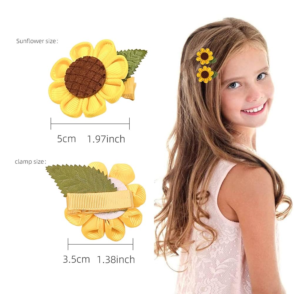 Crochet hair accessories