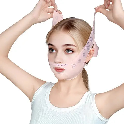 Face V Shaper Facial Slimming Bandage Relaxation Lift Up Belt Shape Lift Reduce Double Chin Face Thining Band Massage
