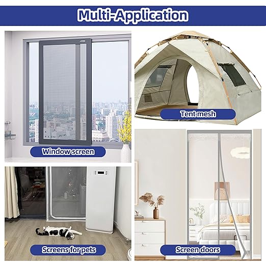 Strong Adhesive Fiberglass Mesh Patch net Tape for windows to avoid mosquitoes