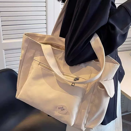 Oxford Cloth Women's Large Capacity Canvas Bag Student Versatile Tote Bag