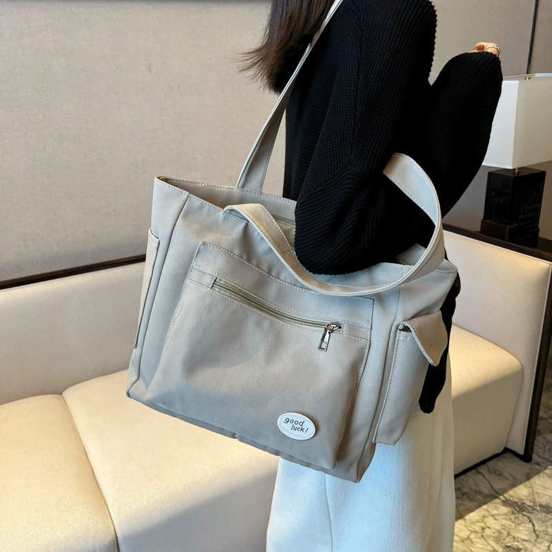 Oxford Cloth Women's Large Capacity Canvas Bag Student Versatile Tote Bag