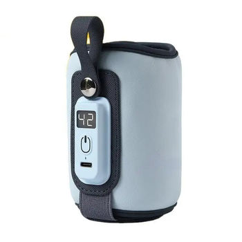 New Upgraded Portable USB Milk Water Warmer Stroller Insulated Bag Baby Nursing Bottle Heater