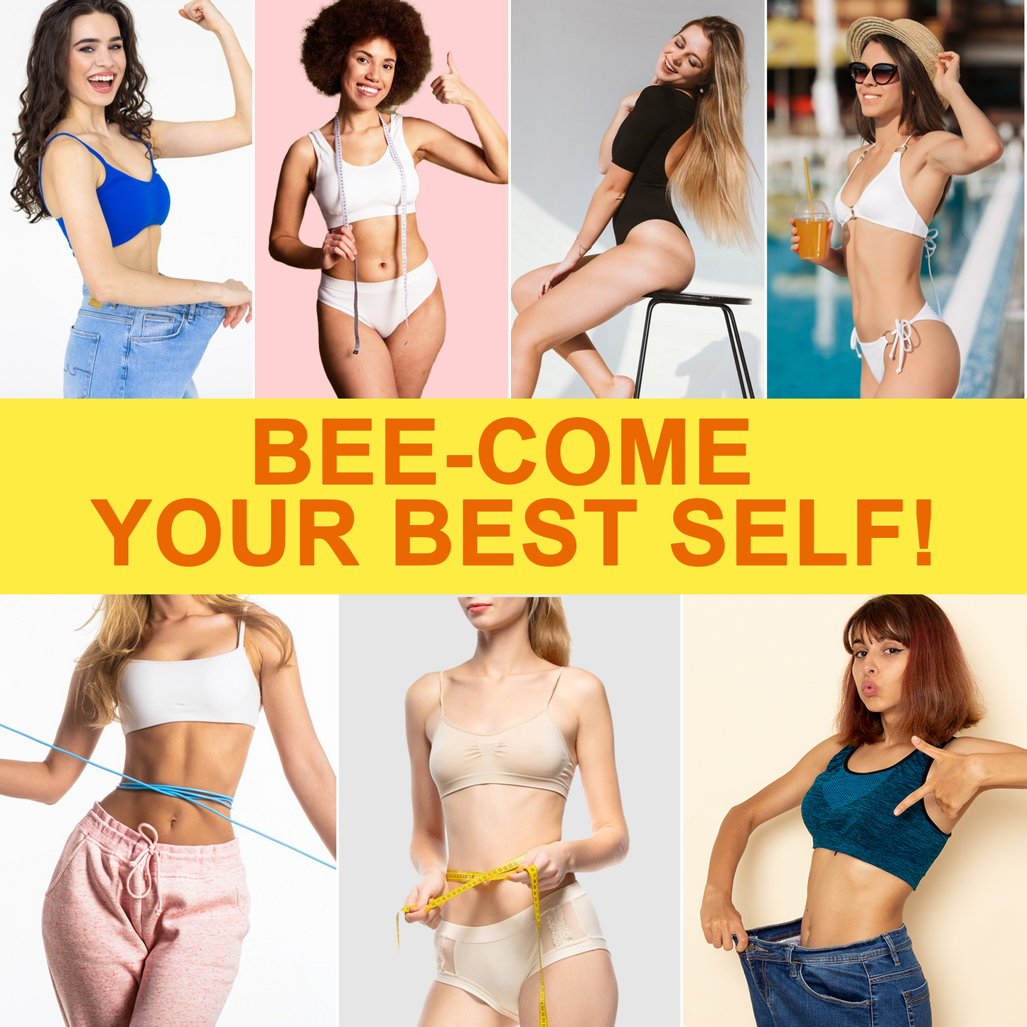 24Pcs Bee Venom Slimming Patches – Target Belly Fat & Detox Naturally