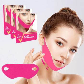 Innovative Products Fragrant Cool and Refreshing Wrinkles Treatment and Prevention V Line Chin up Mask