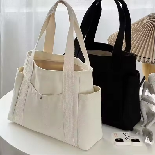 Hot Sale Reusable Organic Canvas Tote Shopping Bag Cotton Tote Bags With Custom Printed Logo