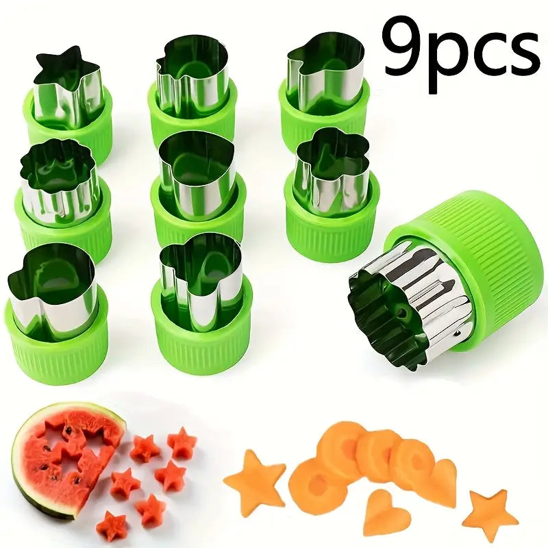 Fruit and vegetable cutter shape mini pie pastry biscuit stamp mould sandwich cutter shape cutter for food baking