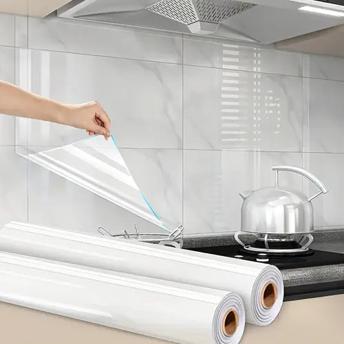Top quality transparent fire, oil and heat resistant self adhesive roll