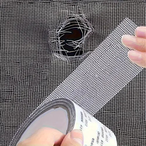 Strong Adhesive Fiberglass Mesh Patch net Tape for windows to avoid mosquitoes