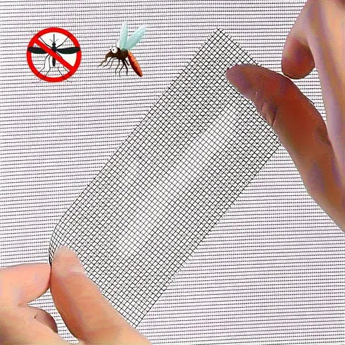 Strong Adhesive Fiberglass Mesh Patch net Tape for windows to avoid mosquitoes