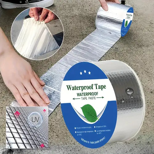 Waterproof Butyl Aluminum Rubber Foil Tape