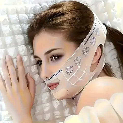 Face V Shaper Facial Slimming Bandage Relaxation Lift Up Belt Shape Lift Reduce Double Chin Face Thining Band Massage