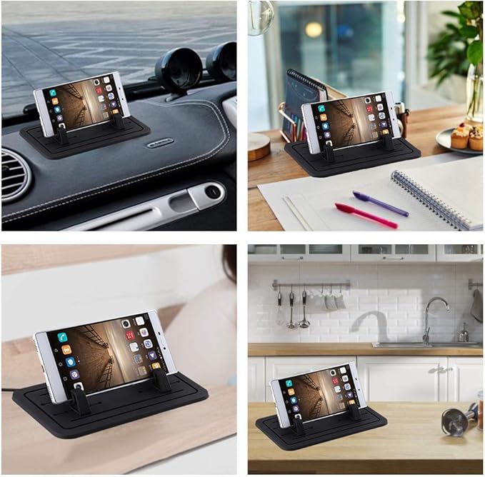 Anti-slip Car Silicone Holder Mat Pad Dashboard Stand Mount For all Mobiles