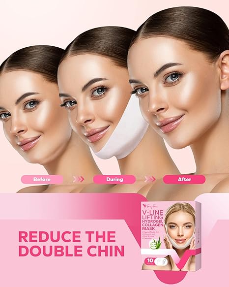 Innovative Products Fragrant Cool and Refreshing Wrinkles Treatment and Prevention V Line Chin up Mask