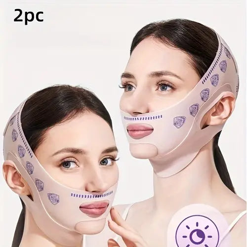 Face V Shaper Facial Slimming Bandage Relaxation Lift Up Belt Shape Lift Reduce Double Chin Face Thining Band Massage
