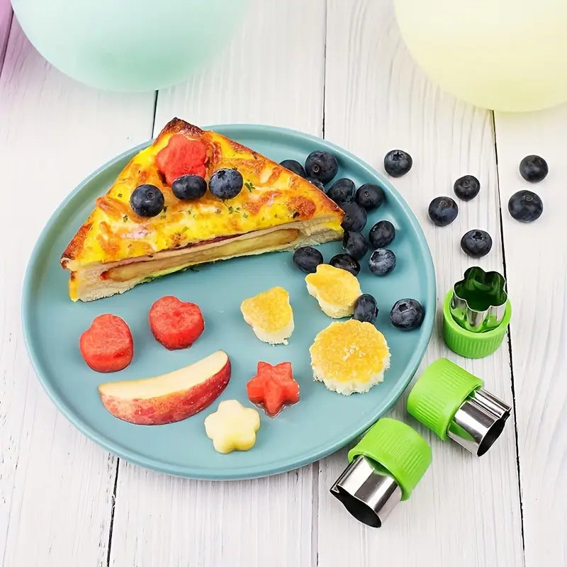 Fruit and vegetable cutter shape mini pie pastry biscuit stamp mould sandwich cutter shape cutter for food baking