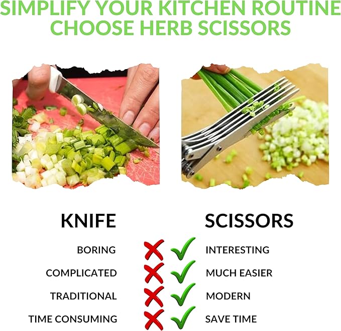 5 Blade Herb Scissors