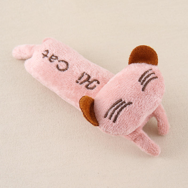 Durable Plush Pet Chew Toy for Cats and Dogs - Soft and Interactive Playtime