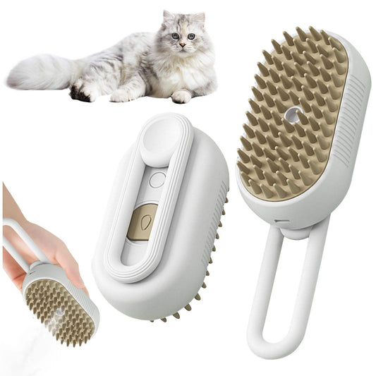 Pet Hair Brush for Dogs & Cats Grooming Made of Silicone ABS Material