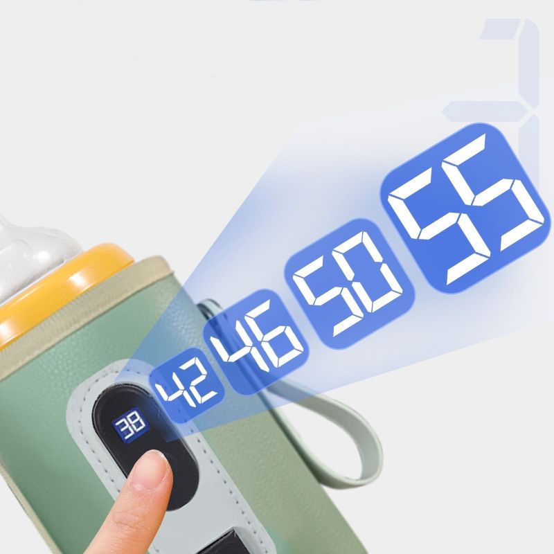 New Upgraded Portable USB Milk Water Warmer Stroller Insulated Bag Baby Nursing Bottle Heater