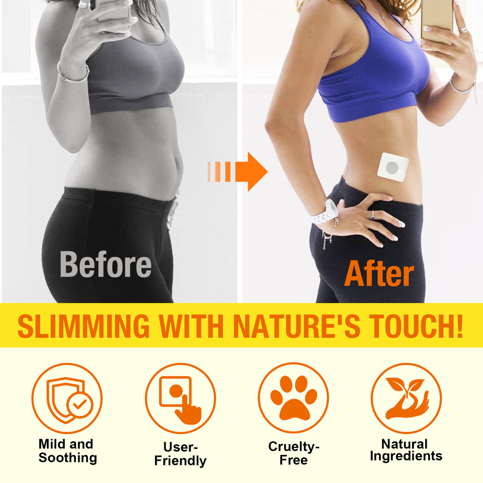 24Pcs Bee Venom Slimming Patches – Target Belly Fat & Detox Naturally