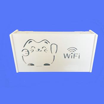 WIFI Storage Rack Router Storage Box Wall Mounted Storage Box