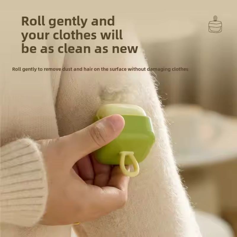 Mini Reusable Pet Hair Remover Plastic Portable Lint Roller Animal Hair Removal Roller Brush for Dog Cat