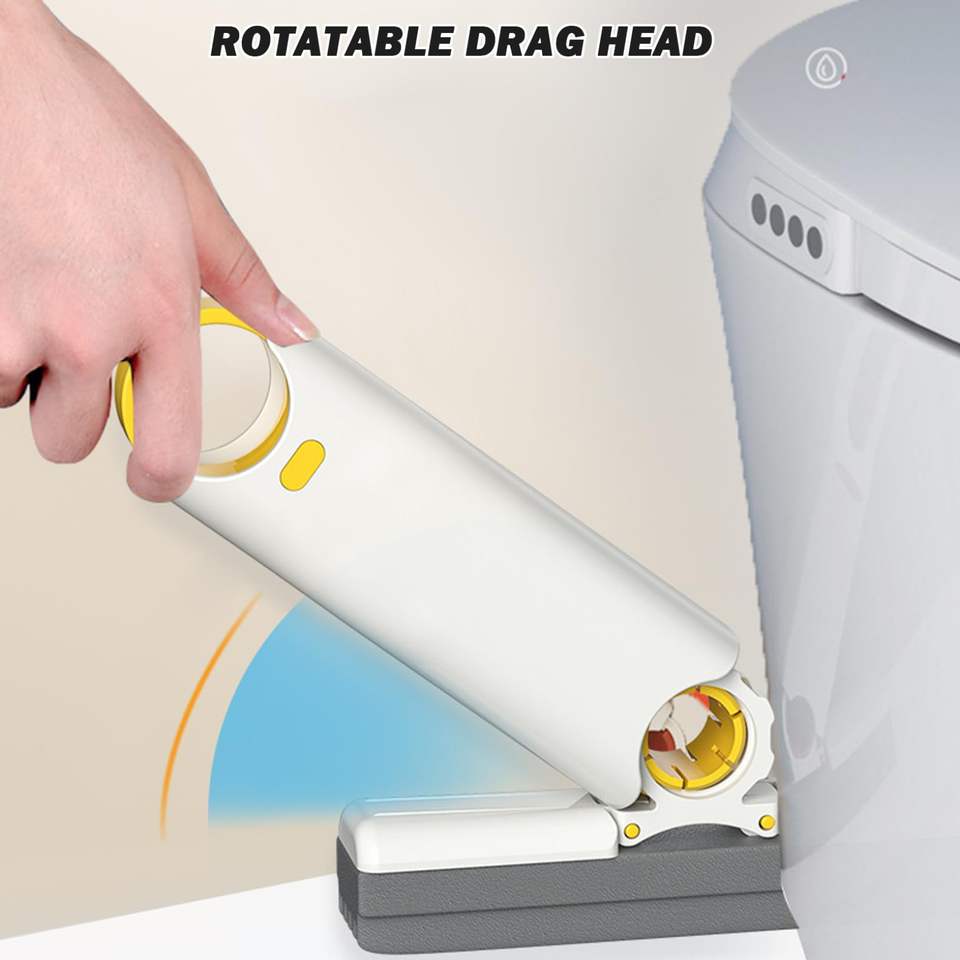 Wiper Handheld PP Material Glass Cleaner Mop , No Hand Wash Needed Mini Mop