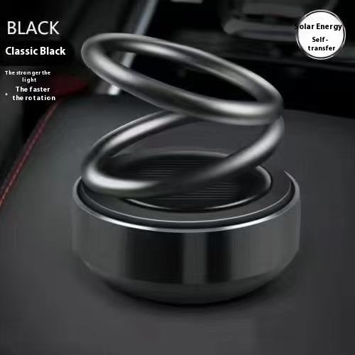 Car Solar Double Ring Suspension Car Aromatherapy Solid Ointment Car Perfume and Air Freshener
