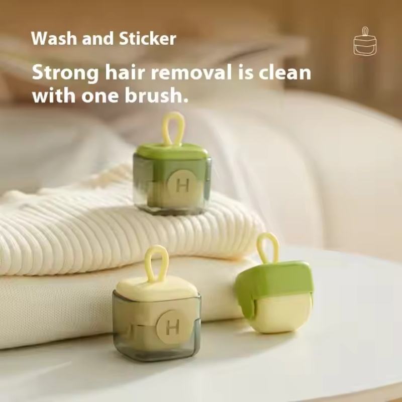 Mini Reusable Pet Hair Remover Plastic Portable Lint Roller Animal Hair Removal Roller Brush for Dog Cat