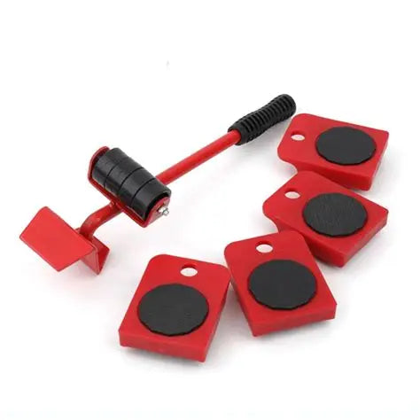 Furniture Moving Tool -Heavy Object Mover Furniture Lifter and Wheel Bar Hand Tools Set
