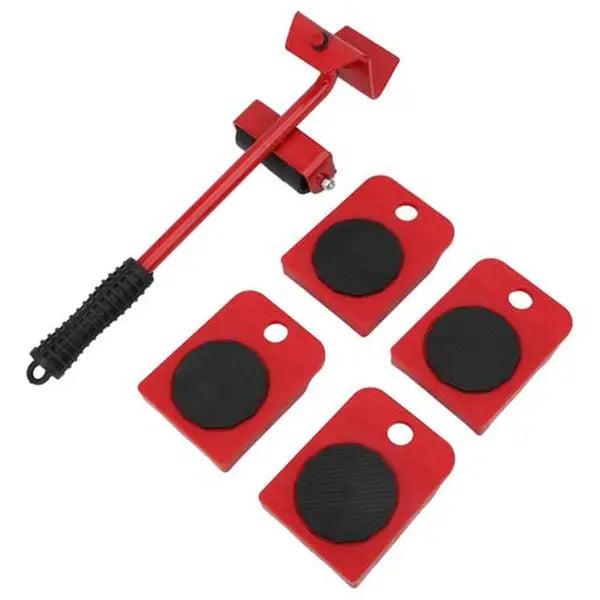 Furniture Moving Tool -Heavy Object Mover Furniture Lifter and Wheel Bar Hand Tools Set