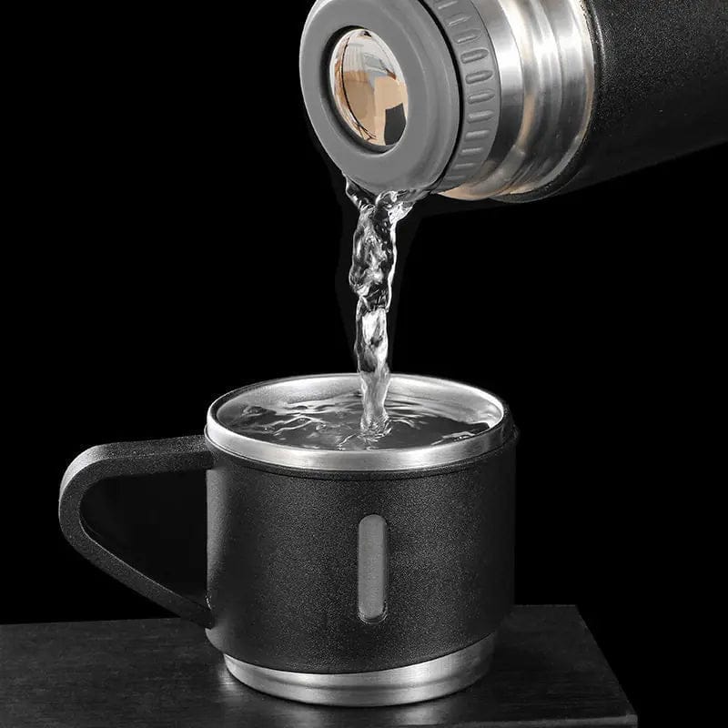 New 3 Pieces Stainless Steel Vacuum Flask Mug set  Gift box Set, Large Capacity Double Wall Vacuum Bottle