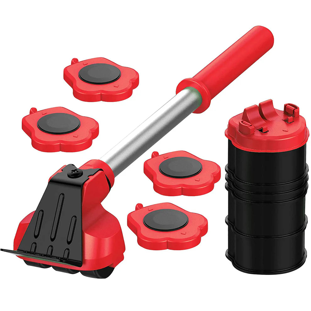 Furniture Moving Tool -Heavy Object Mover Furniture Lifter and Wheel Bar Hand Tools Set