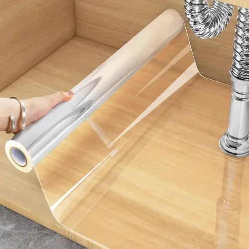 Top quality transparent fire, oil and heat resistant self adhesive roll