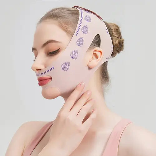 Face V Shaper Facial Slimming Bandage Relaxation Lift Up Belt Shape Lift Reduce Double Chin Face Thining Band Massage