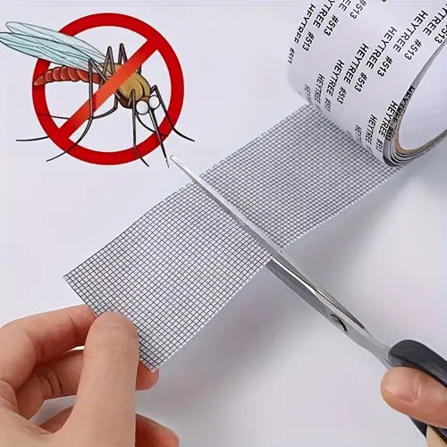 Strong Adhesive Fiberglass Mesh Patch net Tape for windows to avoid mosquitoes
