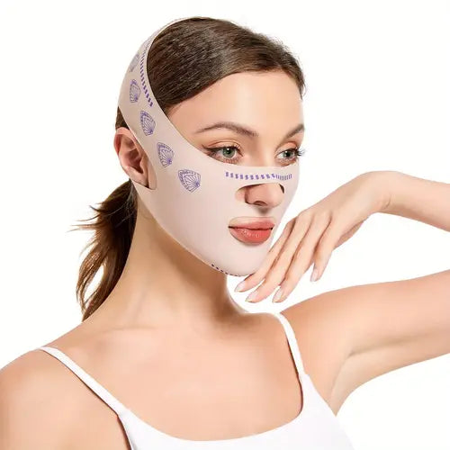 Face V Shaper Facial Slimming Bandage Relaxation Lift Up Belt Shape Lift Reduce Double Chin Face Thining Band Massage