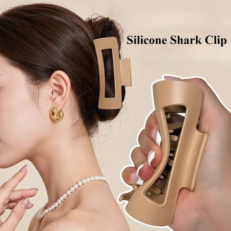 Soft Hair Grab Silicone Clips – Safe, Stylish & unbreakable; Versatile Hair Accessories