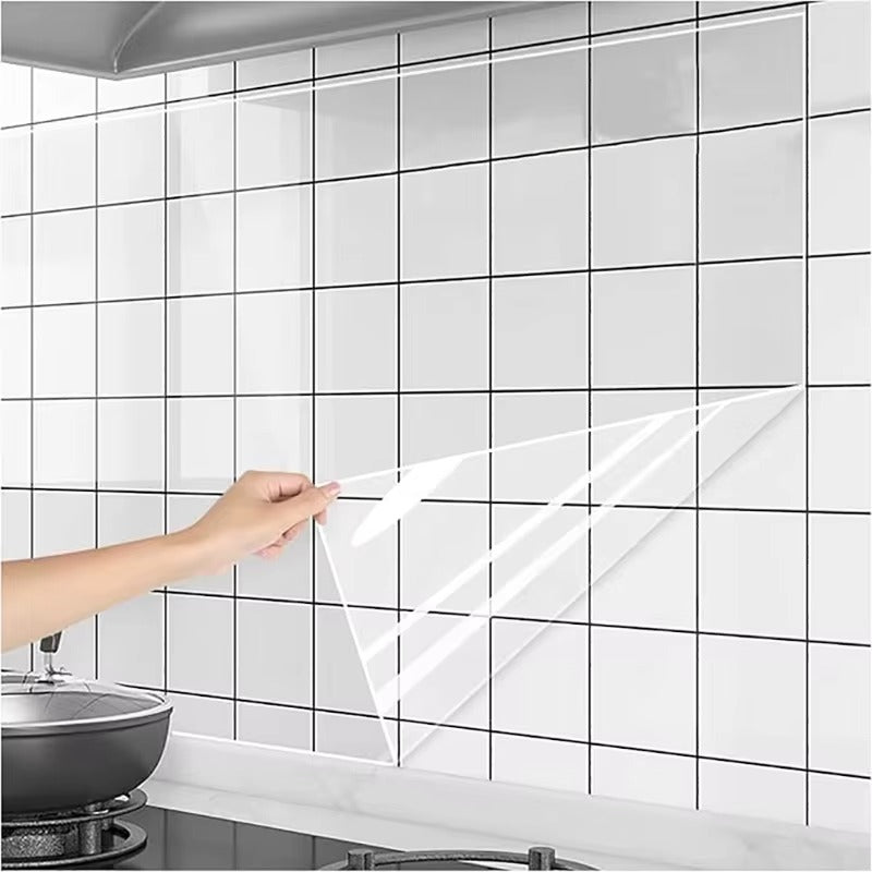 Self-adhesive wallpaper waterproof wall protection stickers