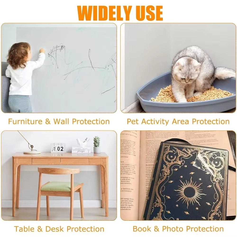Self-adhesive wallpaper waterproof wall protection stickers