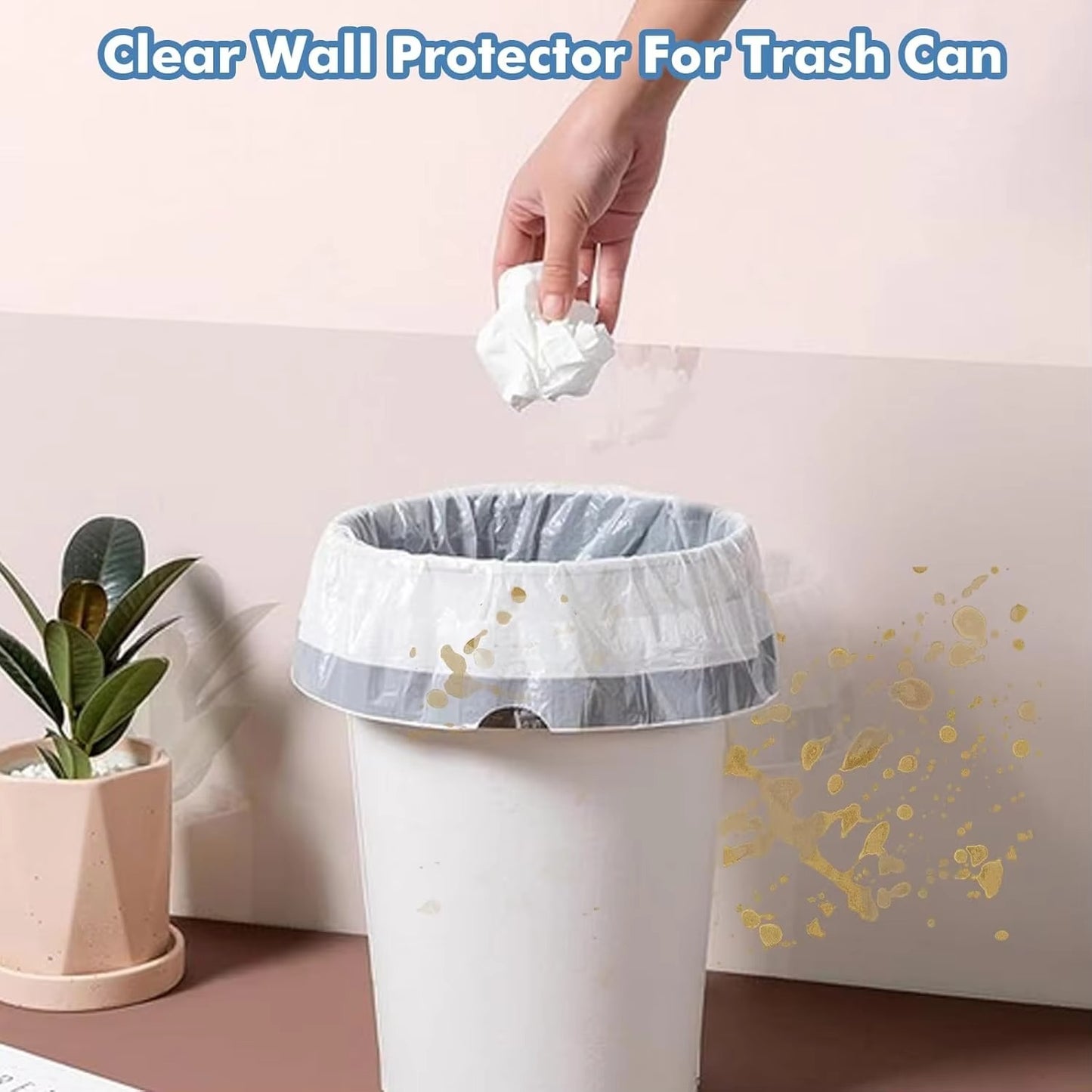 Self-adhesive wallpaper waterproof wall protection stickers